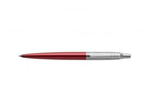 Parker Royal Jotter silberner Clip roter Kugelschreiber