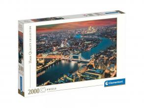 London Luftaufnahme HQC 2000 Teile Puzzle - Clementoni