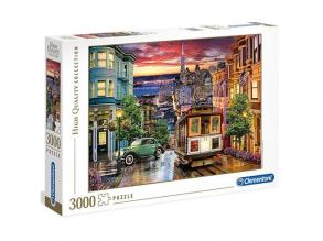 San Francisco HQC puzzle 3000pcs - Clementoni