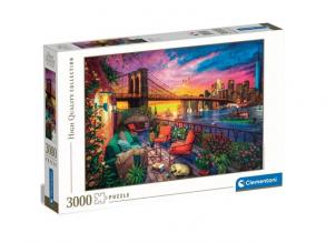 Sonnenuntergang in Manhattan HQC puzzle 3000pcs - Clementoni