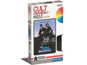 Kultfilme: Blues Brothers HQC-Puzzle 500 Stück - Clementoni