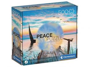 Friedenspuzzle: Peaceful Breeze 500pcs Puzzle - Clementoni