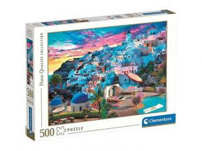 Ansicht von Santorini HQC Puzzle 500pcs - Clementoni