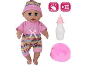 Babymütze mit Zubehör und Sound 30cm