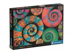 Colorboom: Chamäleons puzzle 500 Teile - Clementoni