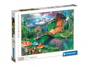 Das alte Schuhhäuschen HQC 500 Teile Puzzle - Clementoni