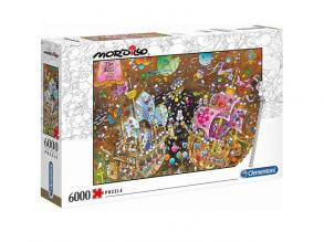 Mordillo Der Kuss Puzzle 6000 Teile - Clementoni