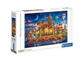 Downtown HQC Puzzle 6000Stück - Clementoni