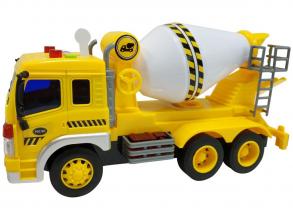 Betonmischer / Tankwagen - Licht, Ton, 1:16