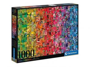 Colorboom Kollektion: Collage-Puzzle 1000Stück - Clementoni