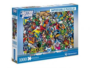 DC Comics Justice League unmöglich puzzle 1000pcs - Clementoni