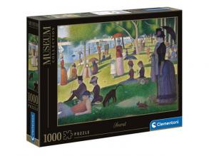 Seurat - Sonntagnachmittag auf der Insel Grande Jatte Museum puzzle 1000pcs - Clementoni