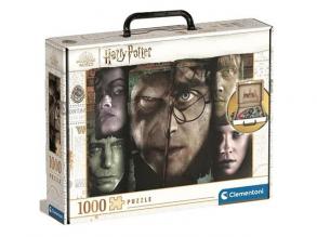 Harry Potter und der dunkle Lord 1000pcs Puzzle in einem Koffer - Clementoni