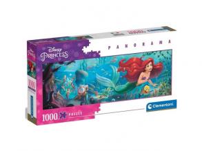 Disney Ariel die kleine Meerjungfrau Panorama 1000pcs Puzzle - Clementoni