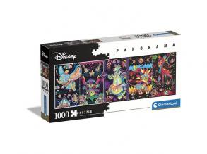 Disney Vintage buntes Panorama-Puzzle 1000 Teile - Clementoni