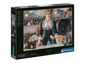 Manet: Eine Bar A Folie Bergeren Museum HQC puzzle 1000pcs - Clementoni