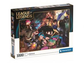 League of Legends: Helden von Piltover HQC puzzle 1000pcs - Clementoni