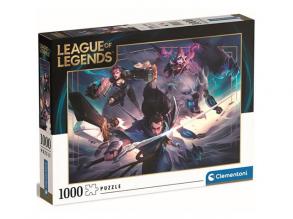 League of Legends: Team Yasumo HQC puzzle 1000pcs - Clementoni