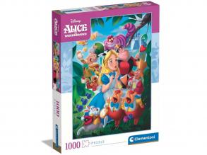 Disney: Alice im Wunderland 1000 Teile Puzzle - Clementoni