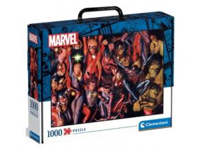 Marvel superheroes 1000pcs puzzle koffer in aufbewahrungsbox - Clementoni