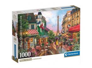 Blumen in Paris HQC 1000teiliges Puzzle mit Poster - Clementoni