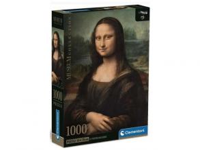 Mona Lisa Museum Sammlung 1000pcs Puzzle mit Poster - Clementoni