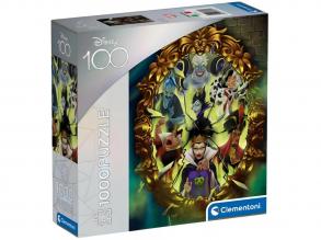 Disney 100: Das Disney Villains 1000 Teile Puzzle - Clementoni