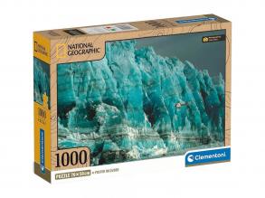 National Geographic - Hubbard Glacier 1000 Teile Puzzle - Clementoni