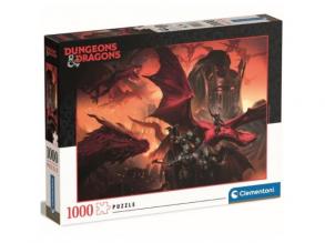 Dungeons & Dragons: Roter Drache HQC 1000teiliges Puzzle - Clementoni