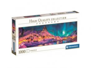 Bunte Nacht 1000pcs HQC Panorama Puzzle - Clementoni