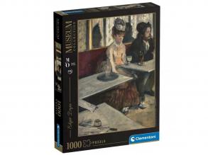 Museumssammlung: Edgar Degas - In einem Café 1000 Teile Puzzle - Clementoni