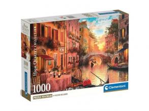 Venedig HQC 1000teiliges Puzzle mit Poster - Clementoni