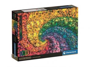 Colorboom Kollektion: Blumenwirbel 1000 Teile Puzzle - Clementoni