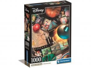 Disney Klassiker 1000 Teile Kompaktpuzzle 50x70cm - Clementoni