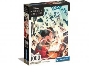 Disney: Mickey Mouse classic 1000 Teile Kompaktpuzzle 50x70cm - Clementoni