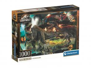 Jurassic World 1000 Teile Kompaktpuzzle 70x50cm - Clementoni