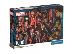 Marvel Heroes 1000pcs Kompaktes Puzzle 70x50cm - Clementoni