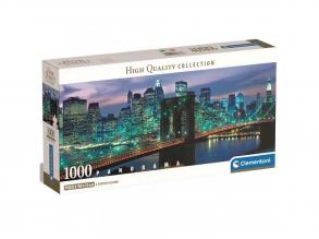 Brooklyn Bridge 1000 Teile Panorama-Puzzle 98x33cm - Clementoni