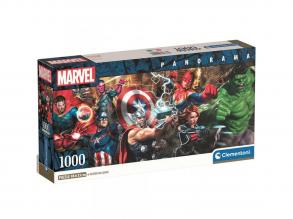 Marvel Superhelden 1000 Teile Panorama-Puzzle 98x33cm - Clementoni