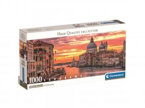 Canal Grande, Venedig 1000 Teile HQC-Panorama-Puzzle 98x33cm - Clementoni