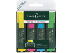 Faber-Castell: Farbiger Textmarker 4tlg.