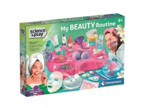 Wissenschaft & Spiel: Beauty-Routine Beauty-Set mit Zubehör - Clementoni