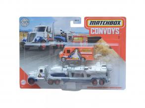 Matchbox Truck Lonestar Cab & Rocket Trailer und Express-Lieferwagen - Mattel