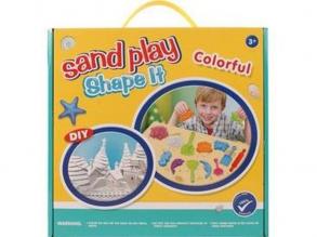 Kinetisches Sand-Set mit 12 Zubehörteilen