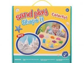 Kinetisches Sand-Set mit 11 Zubehörteilen