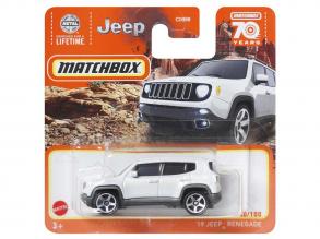 Matchbox: '19 Jeep Renegade Kleinwagenmodell 1/64 - Mattel