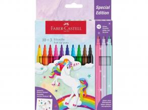 Faber-Castell: 13-teiliges Set mit Einhorn-Markierstiften