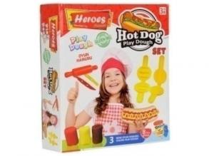 Spielknete: Heroes Hot Dog Clay 8er-Set