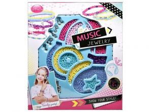 Music Jewerly Schmuckset mit Musiknoten-Anhängern