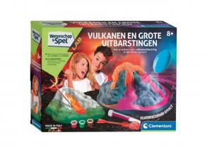 Clementoni Science & Game - Im Dunkeln leuchtender Vulkan